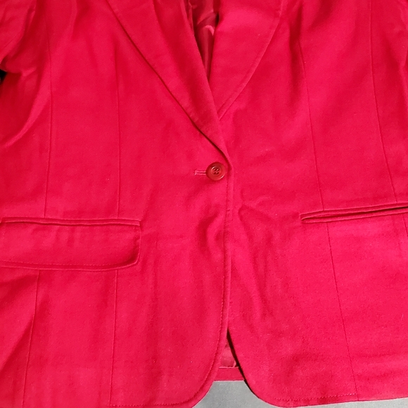 Women's pendleton blazer red size 12 - Picture 2 of 16